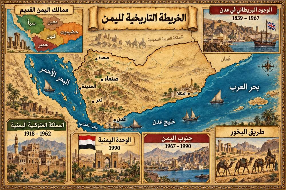 اليمن من ممالك البخور إلى باب المندب: كيف صار التاريخ أزمة عالمية؟