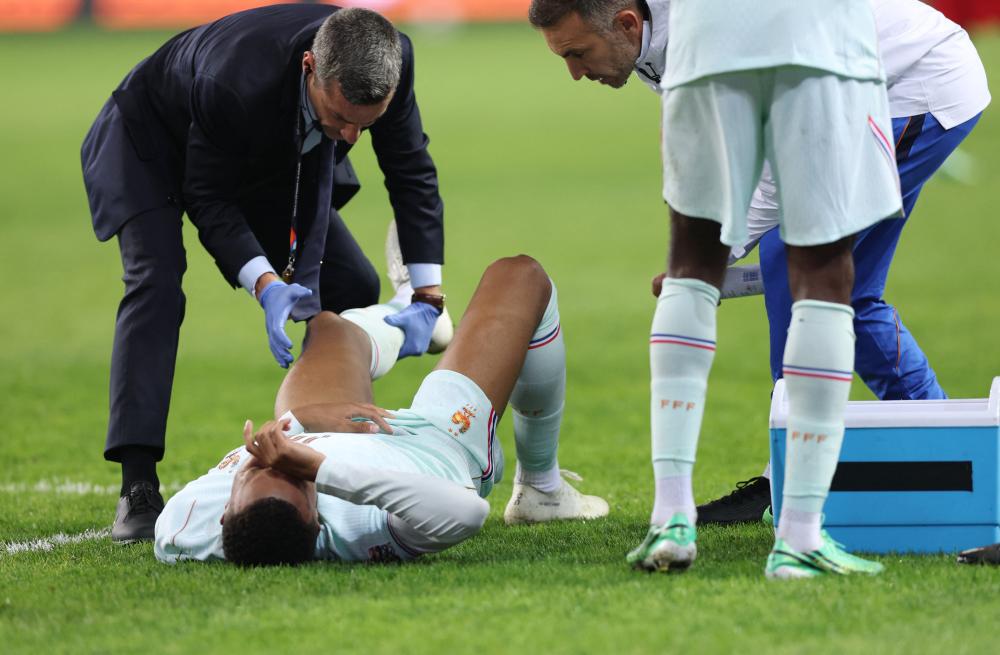 إصابة مبابي تقلق ريال مدريد