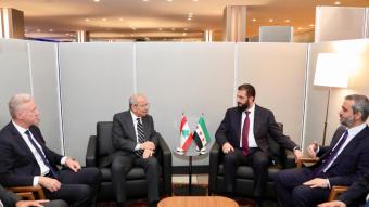 رجّي: بحثنا مع الشرع تفعيل اللجنة العليا المشتركة