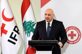 عون في مؤتمر الصليب الأحمر والهلال الأحمر: نعتزّ  بما تمثّلونه من تضامن إنساني يتجاوز الانقسامات