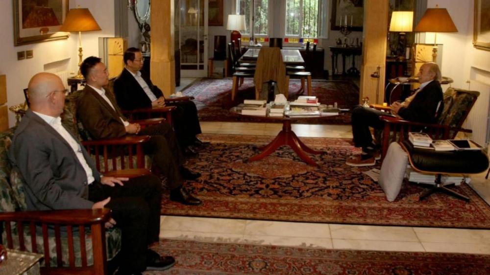 جنبلاط يبحث مع السفير الصيني المستجدات: نشكر الدعم الدائم للبنان
