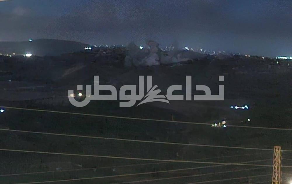 تفجير إسرائيلي عنيف يهزّ الحي الشرقي لبلدة الخيام