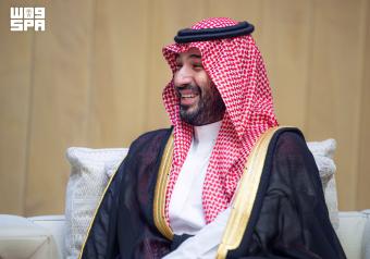 بالصور والفيديو - لقاء بين بن سلمان والشرع في الرياض