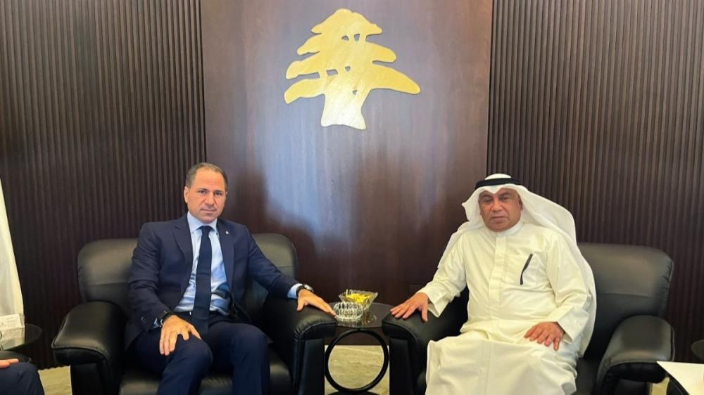 الجميل للسفير الكويتي: تضامن لبنان مع الدول العربية في مواجهة الاعتداءات الإيرانية
