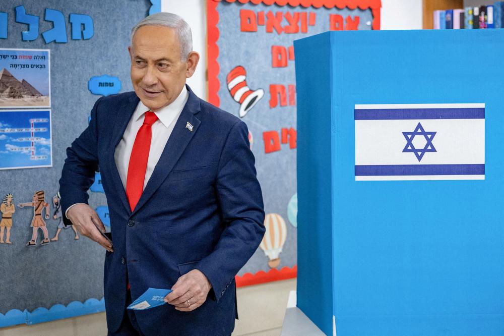 Video - Netanyahu to voters: We are in a battle... Get out and vote now