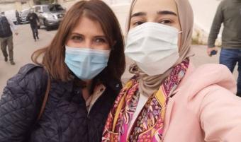 كيندا الخطيب حرّة لقاء كفالة مالية: أوقفت كناشطة سياسيّة