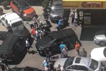 الاعتداء على إحدى محطات المحروقات في صور