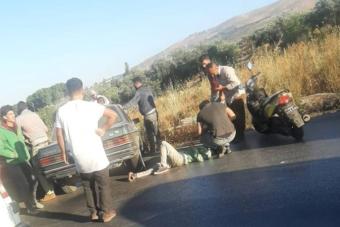 6 جرحى في حادث سير على طريق الضنية