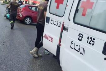 جريح بسبب تصادم في ريفون كسروان