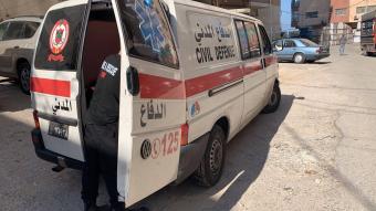 ٤ اطفال جرحى جراء انهيار جزء من سقف في جل البحر
