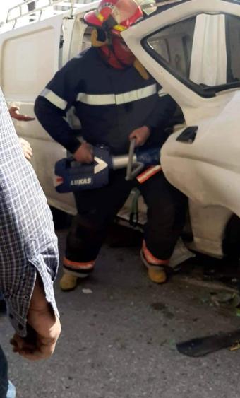 جريحان بحادث سير في داريا