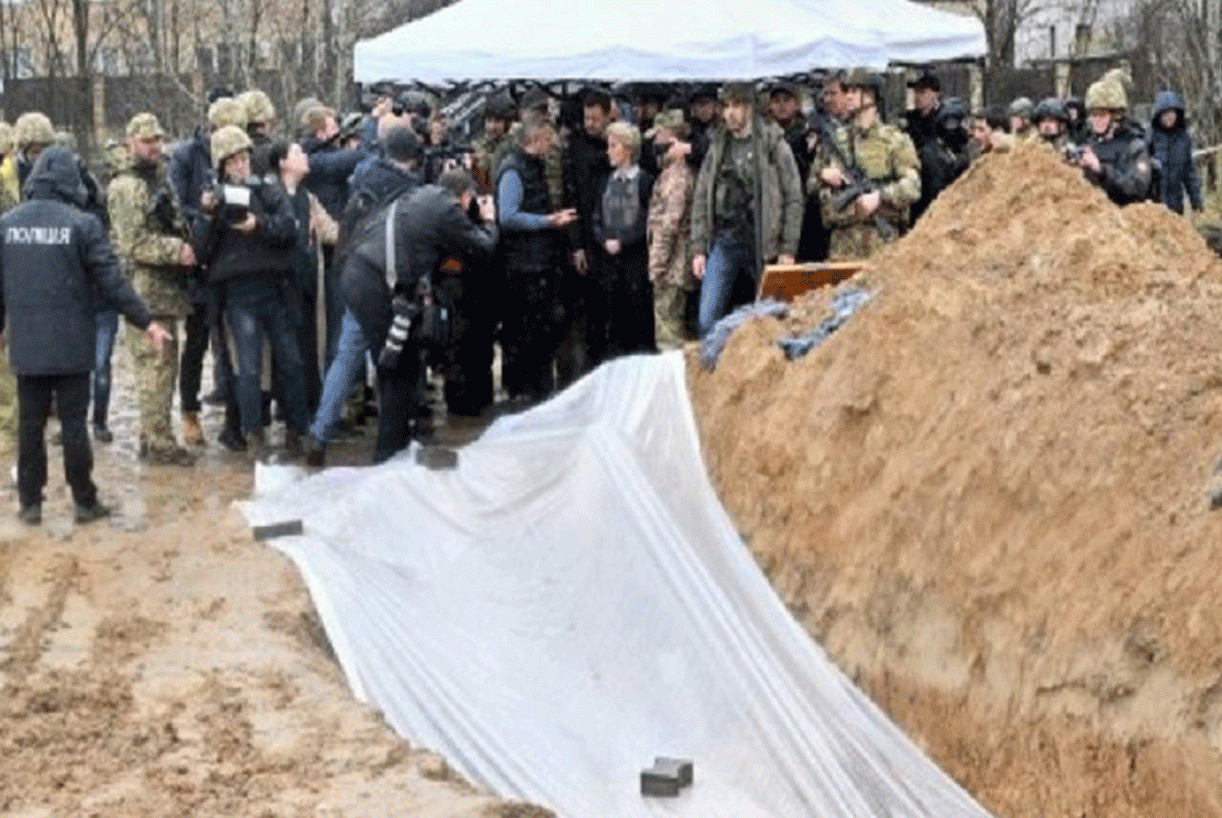 أوكرانيا: 67 جثة دفنت بمقبرة جماعية في بوتشا
