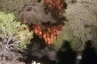 حريق كبير في فتوح كسروان