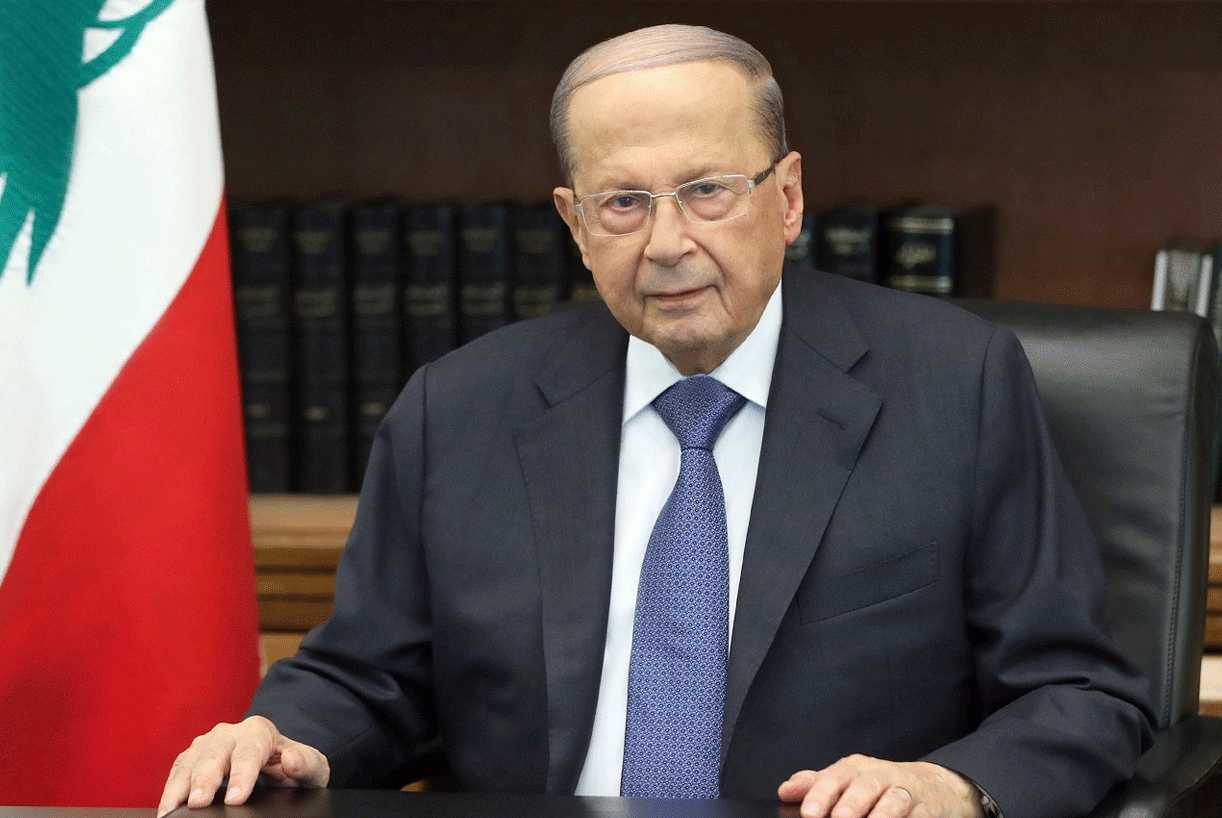 عون أبرق إلى السيسي مديناً الإعتداء الإرهابي في سيناء