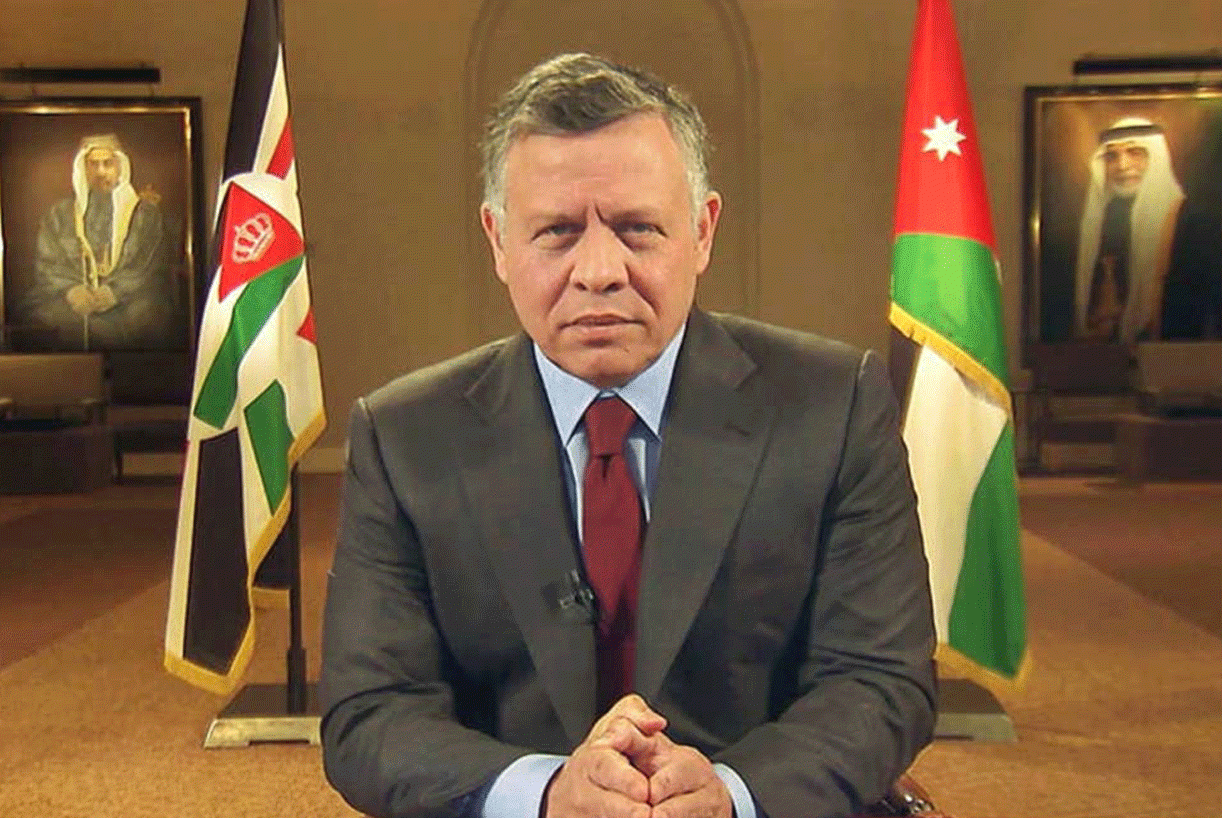 العاهل الأردني ينعى خليفة: فقدنا أخاً عزيزاً وقائداً فذّاً