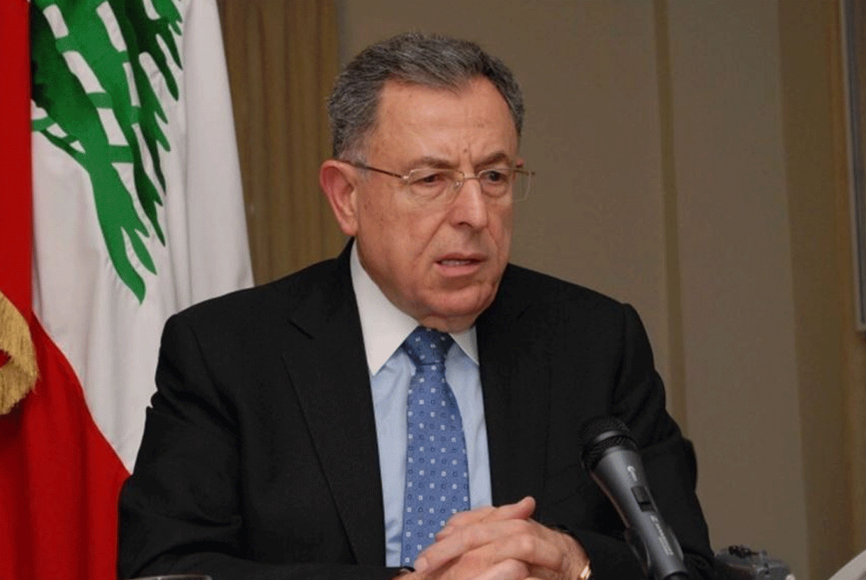 السنيورة ينعى خوري: صاحب رأي حرّ وكلمة ثاقبة