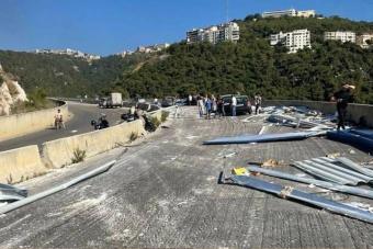 بالفيديو والصّور: حادث سير مروّع على أوتوستراد المتن السريع