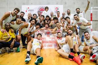 الرياضي بيروت بطل ما دون الـ24 سنة بكرة السلة